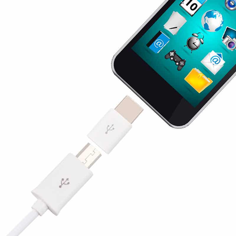 Adaptador Tipo C a Micro USB – Convertidor OTG - Imagen 3