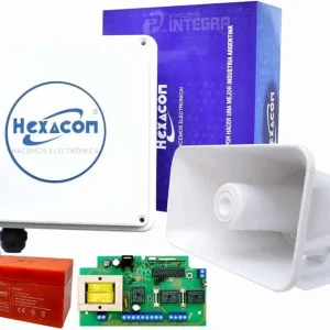 Alarma Comunitaria Vecinal REVO400T (Ex V222) con Sirena Hablada Irina