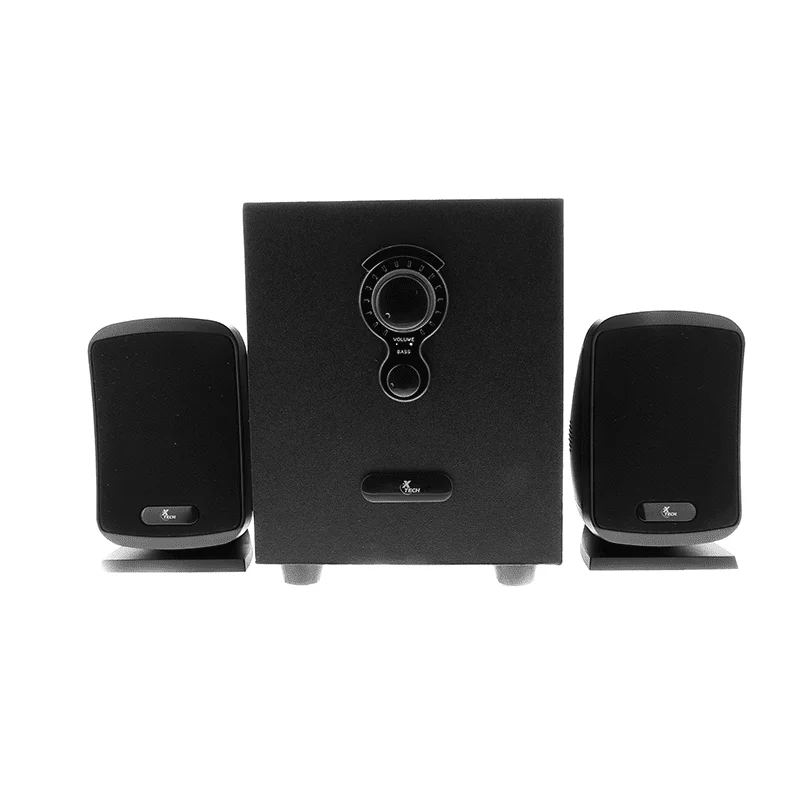 Bocinas X-TECH XTS-420 2.1 con Subwoofer 10 Watts RMS Plug 3.5mm - Imagen 3