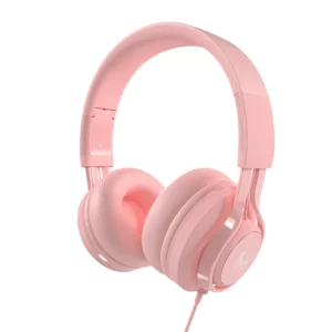 Audífonos Cableados con Micrófono Xtech XTH-355 CUTIE Color Rosado