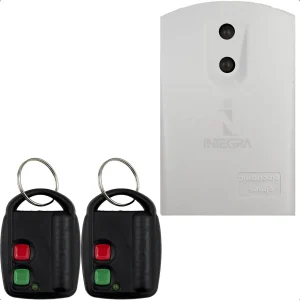 Kit Elmes 1 Receptor 2 Controles Inalámbricos 433mhz 150mts