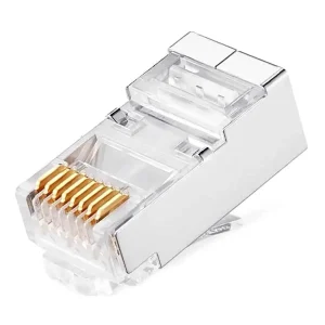 Fichas Rj45 Cat6 Utp Crimpeables 100 Unidades Red Ethernet