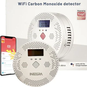 Sensor Detector Monoxido Carbono Gas Co Alarma Tuya Lcd