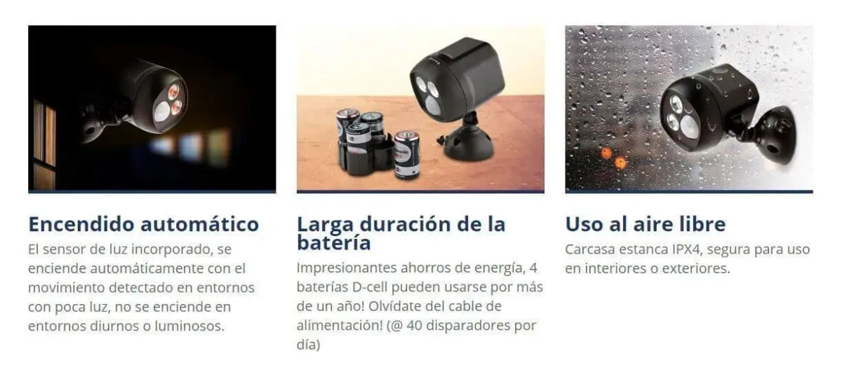 Iluminación IR Activado por Movimiento APL200 Brinno - Imagen 7