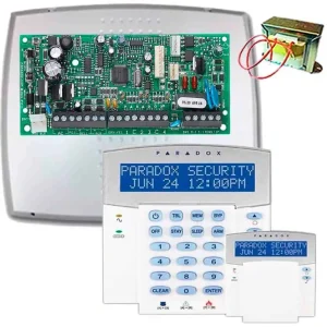 Kit Alarma Casa Teclado Lcd K32 + Sp4000 Paradox