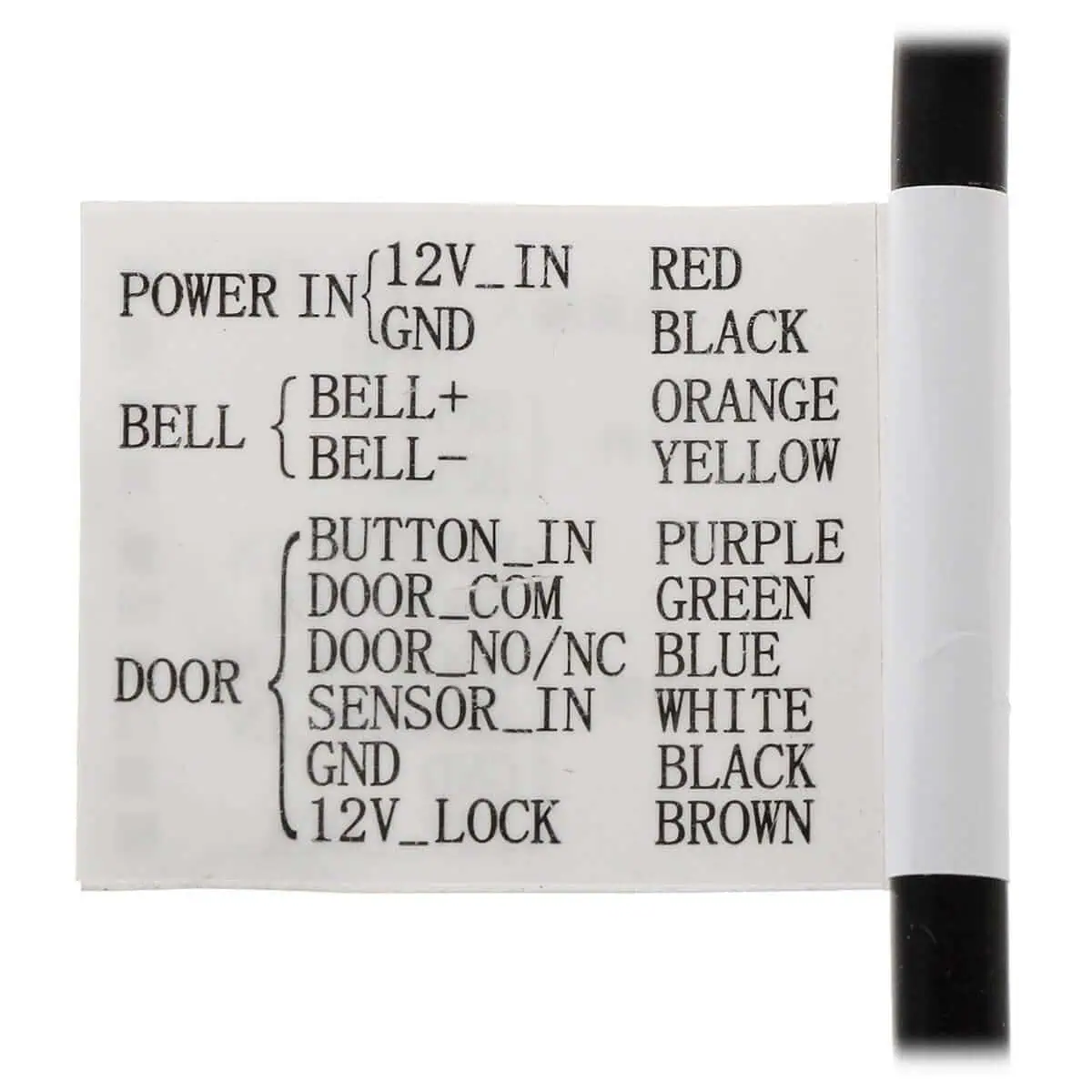 Lector Tarjetas Control Acceso Lcd Hikvision DS-K1T802M - Imagen 8