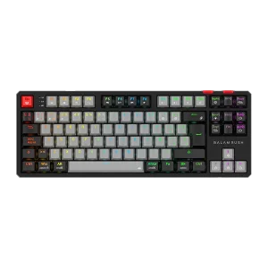 Teclado Inalambrico/Mecanico/GAMER BALAM RUSH LEVEL PRO GK990 LED RGB TKL/Español/Color Gris/Negro/BR-940368