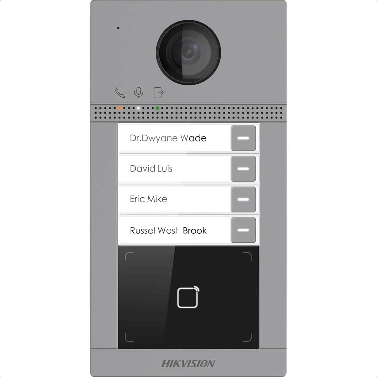 Portero WiFi 4 Botones Hikvision DS-KV8413-WME1